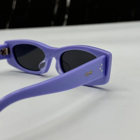 NEW CL40245U 78A CELINE PURPLE GREY SQUARE WOMEN CELINE SUNGLASSES Celine | Accessories | New Cl4245u 78a Celine Purple Grey  main image 3